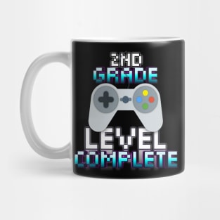 2nd Grade Gamer Graduation Kids School Mug